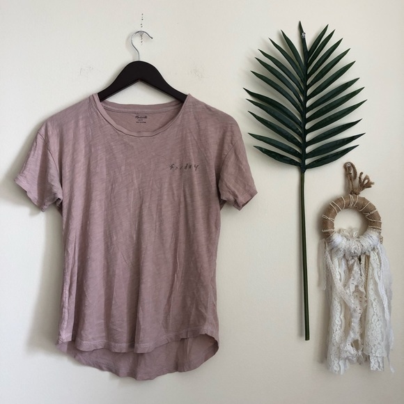 • SOLD • Madewell Friday Embroidered Tee - Picture 3 of 7